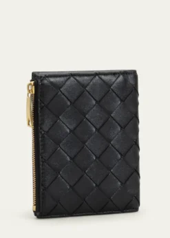 Bottega VenetaSmall Bifold Zip Wallet