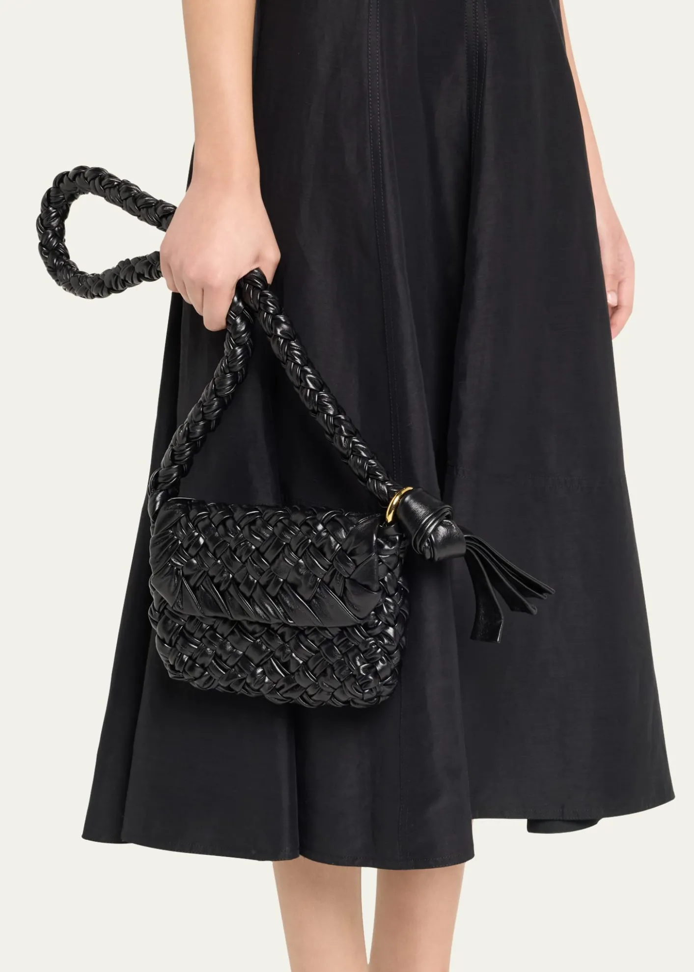 Bottega VenetaSmall Kalimero Leather Shoulder Bag