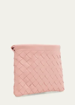 Bottega VenetaSmall Leather Pouch Crossbody Bag