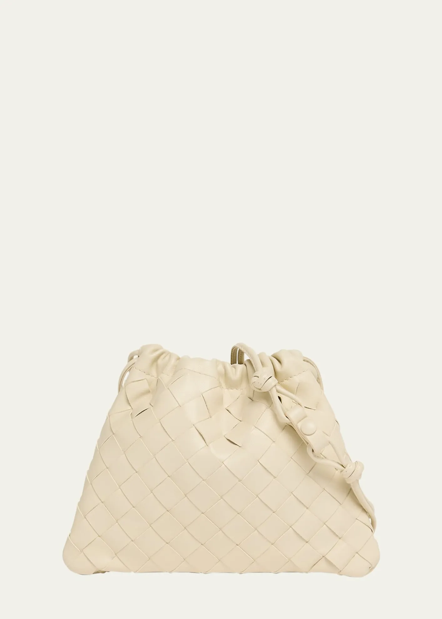 Bottega VenetaSmall Leather Pouch Crossbody Bag