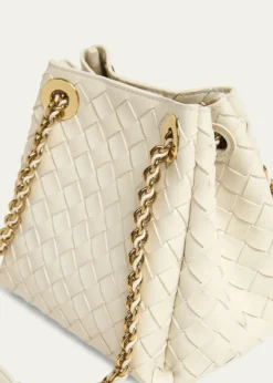 Bottega VenetaSmall Parachute Leather Shoulder Bag