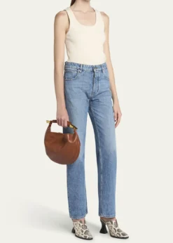 Bottega VenetaSmall Sardine Leather Top-Handle Bag