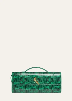 Bottega VenetaSnakeskin Clutch Bag