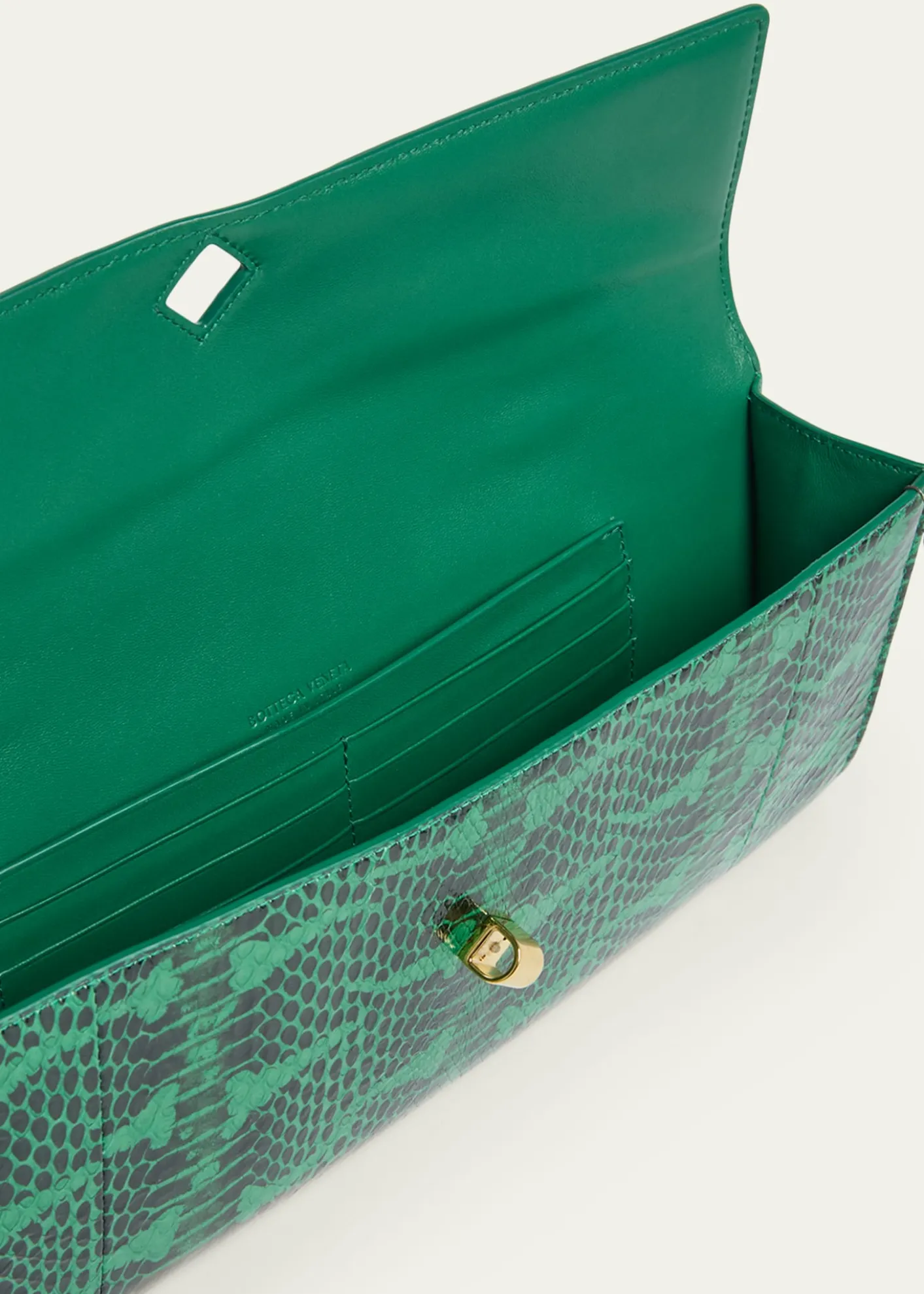 Bottega VenetaSnakeskin Clutch Bag