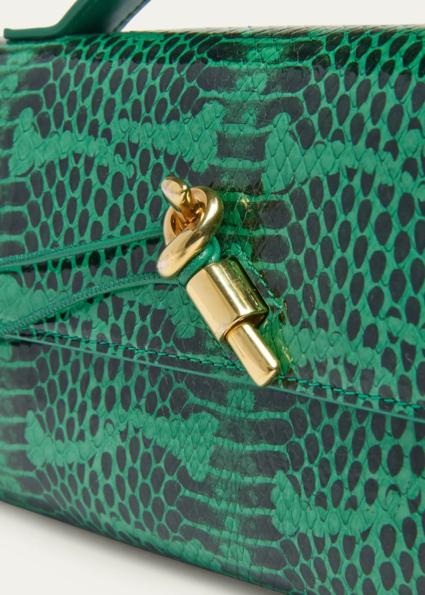 Bottega VenetaSnakeskin Clutch Bag