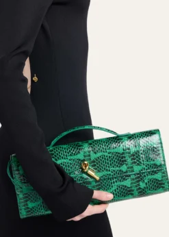 Bottega VenetaSnakeskin Clutch Bag