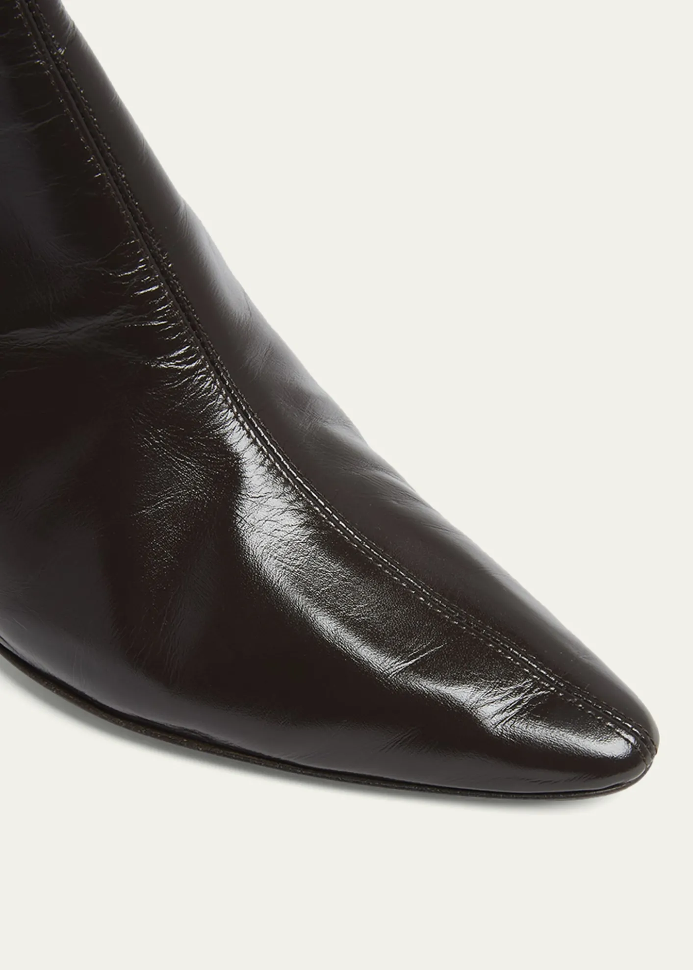 Bottega VenetaSofia Leather Ankle Booties