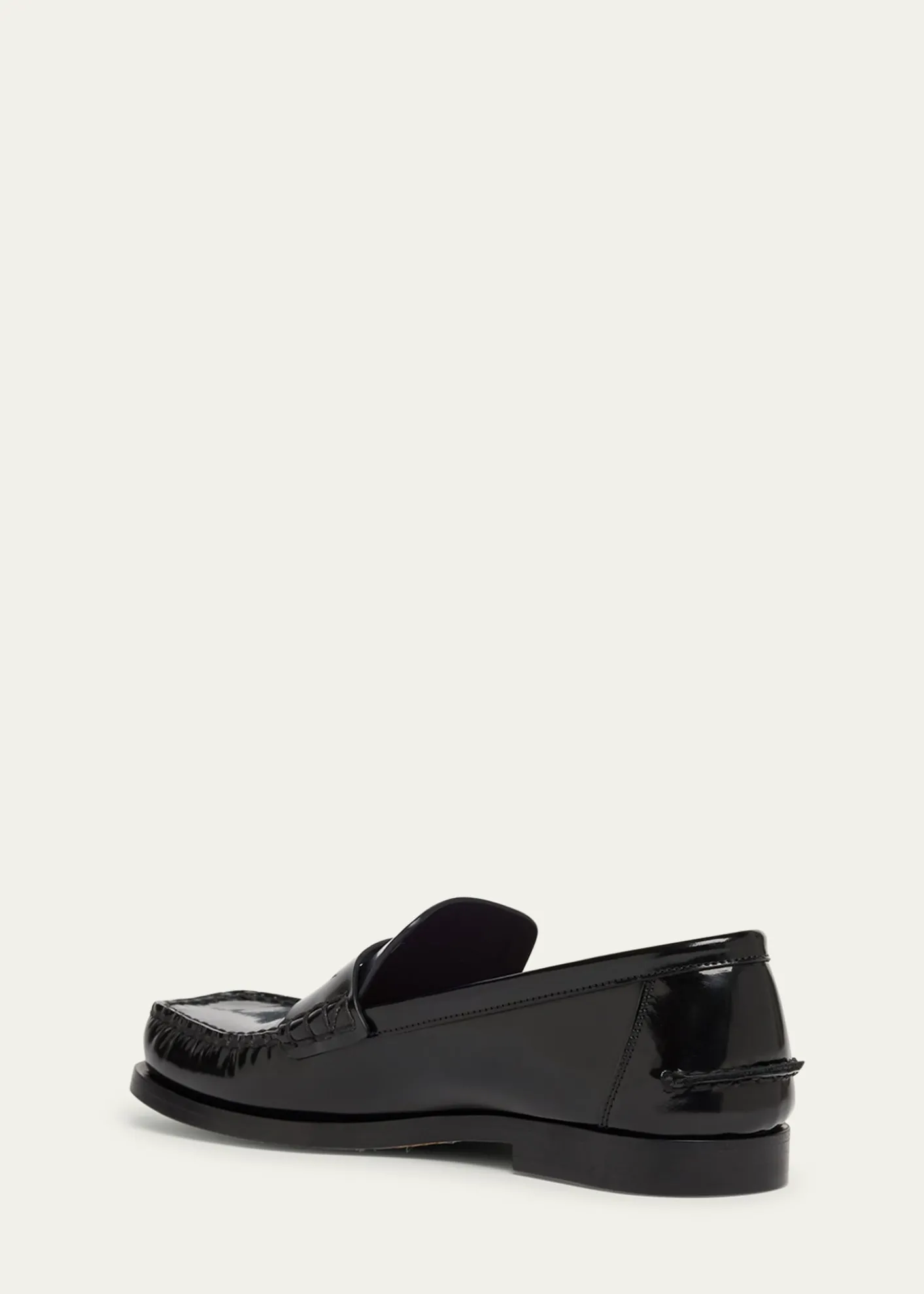 Bottega VenetaSoft Leather Penny Loafers