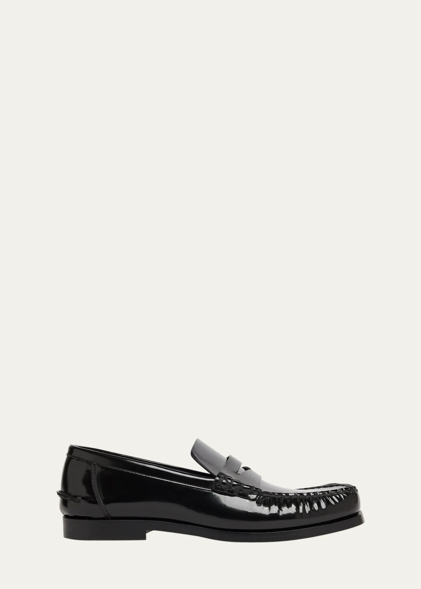 Bottega VenetaSoft Leather Penny Loafers