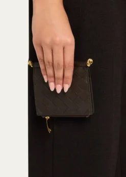 Bottega VenetaSolstice Bifold Leather Wallet