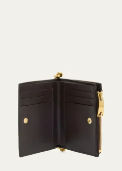 Bottega VenetaSolstice Bifold Leather Wallet