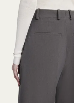 Bottega VenetaTapered Wool Stretch Tricotine Trousers