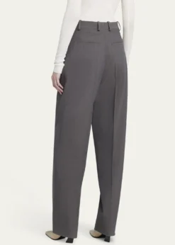 Bottega VenetaTapered Wool Stretch Tricotine Trousers