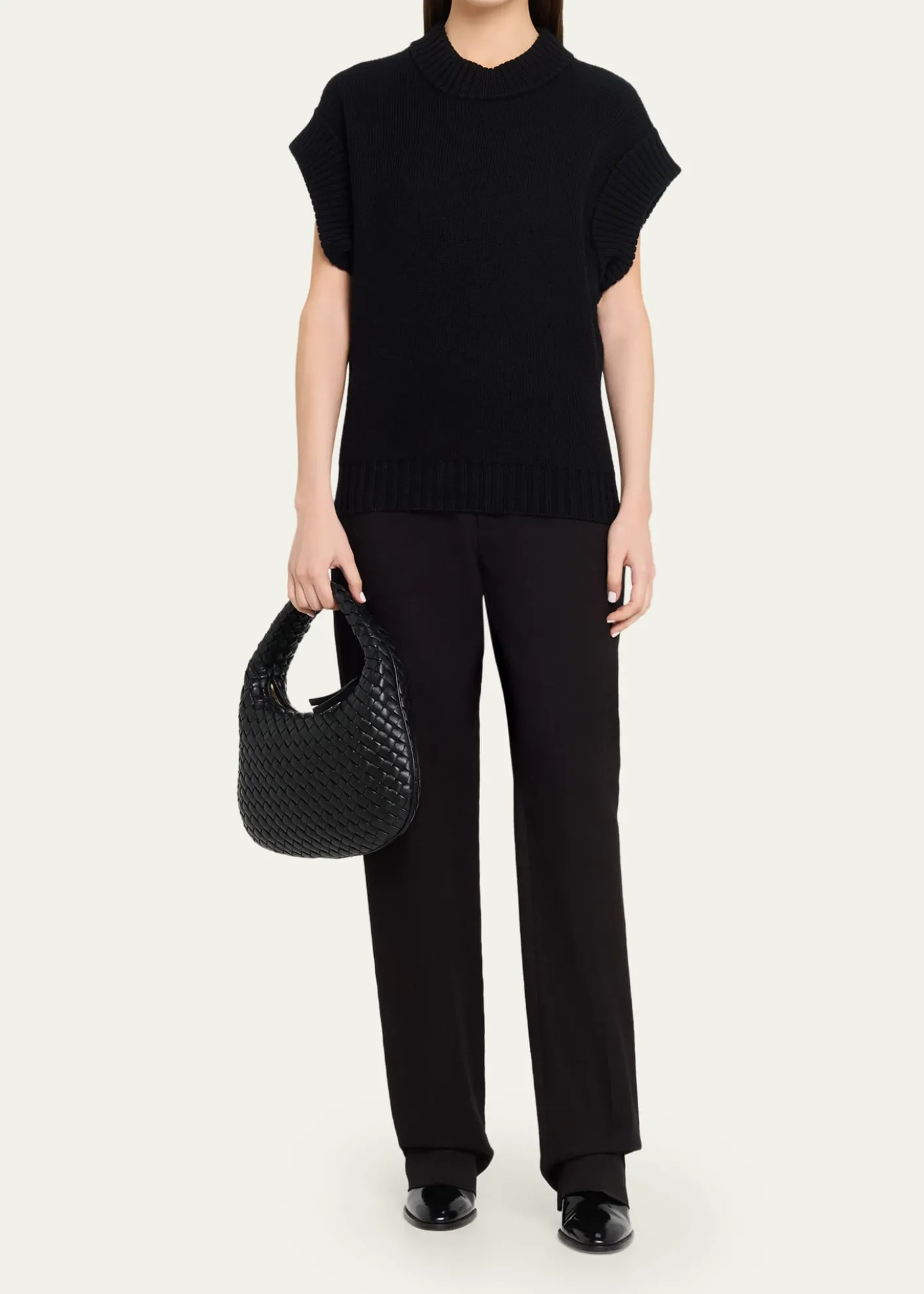 Bottega VenetaVeneta Small Padded Leather Top-Handle Bag