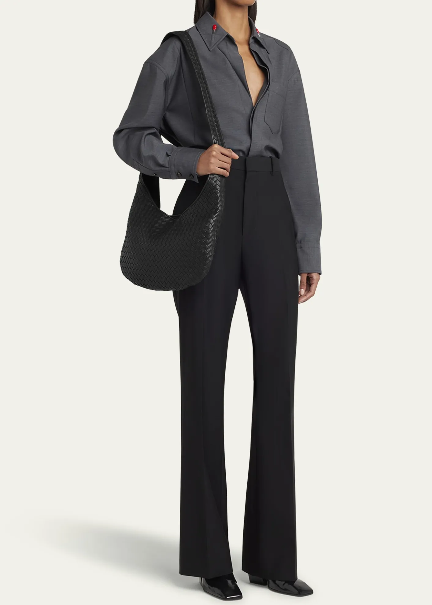 Bottega VenetaVeneto Intrecciato Leather Crossbody Bag