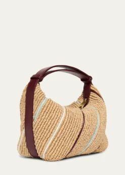 Bottega VenetaWallace Mini Striped Shoulder Bag