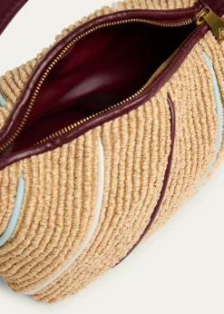 Bottega VenetaWallace Mini Striped Shoulder Bag