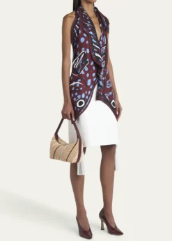 Bottega VenetaWallace Mini Striped Shoulder Bag