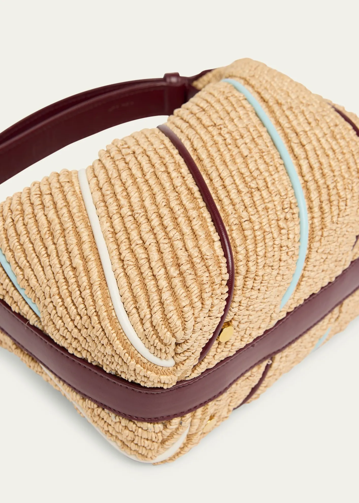Bottega VenetaWallace Mini Striped Shoulder Bag