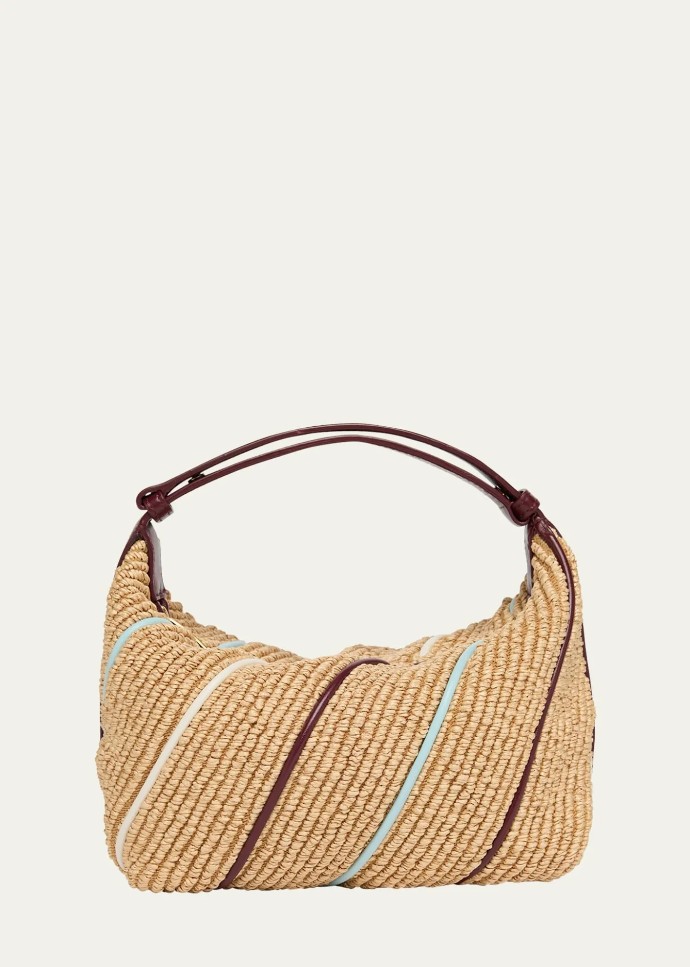 Bottega VenetaWallace Mini Striped Shoulder Bag