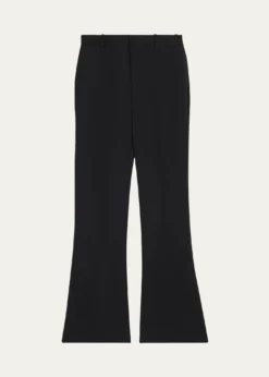 Bottega VenetaWool Twill Flare Trousers
