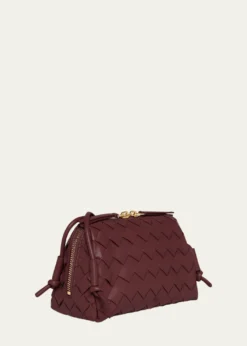 Bottega VenetaZip Leather Pouch Shoulder Bag