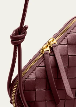 Bottega VenetaZip Leather Pouch Shoulder Bag