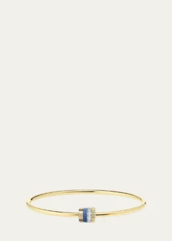 Boucheron18K Yellow, Rose, and White Gold Quatre Blue Edition Bracelet with Diamonds