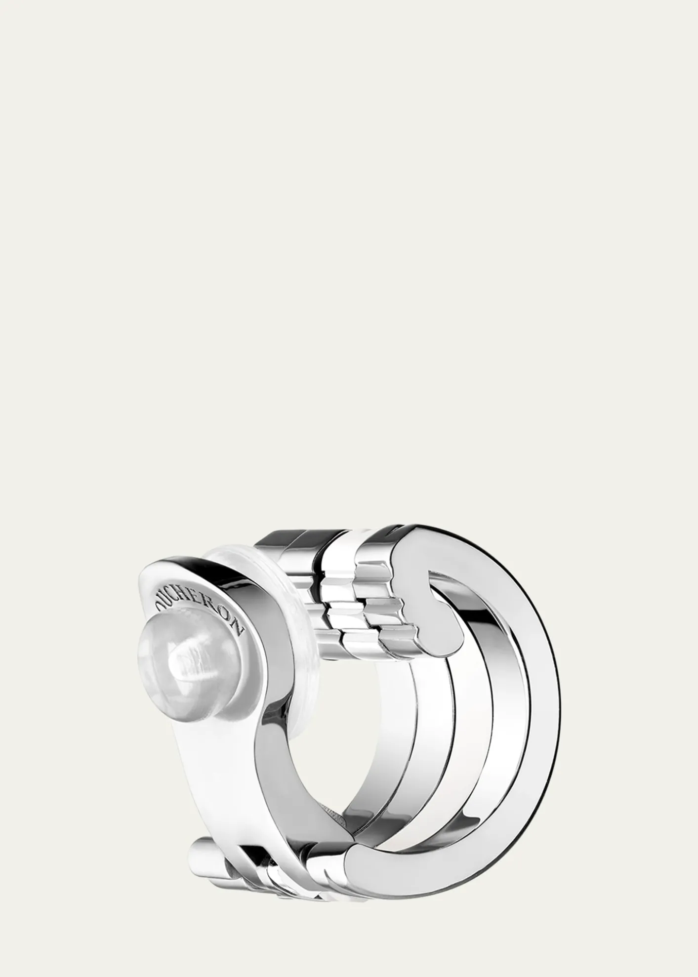 BoucheronQuatre Double White Edition Clip Earring, Single