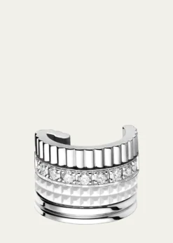BoucheronQuatre Double White Edition Clip Earring, Single