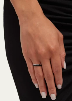 BoucheronQuatre 18K White Gold Follies Band Ring