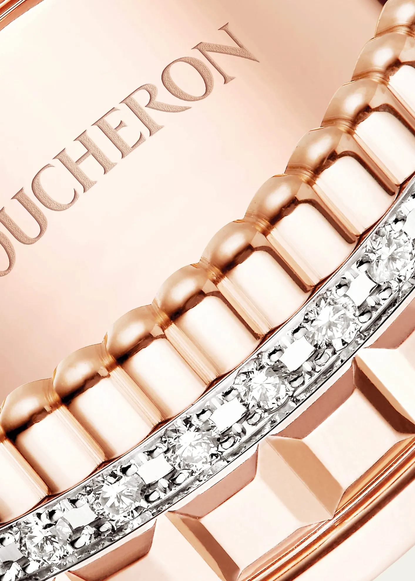 BoucheronQuatre Radiant Edition Small Ring with Diamonds