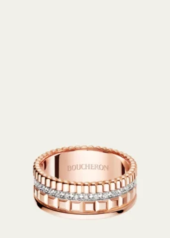 BoucheronQuatre Radiant Edition Small Ring with Diamonds