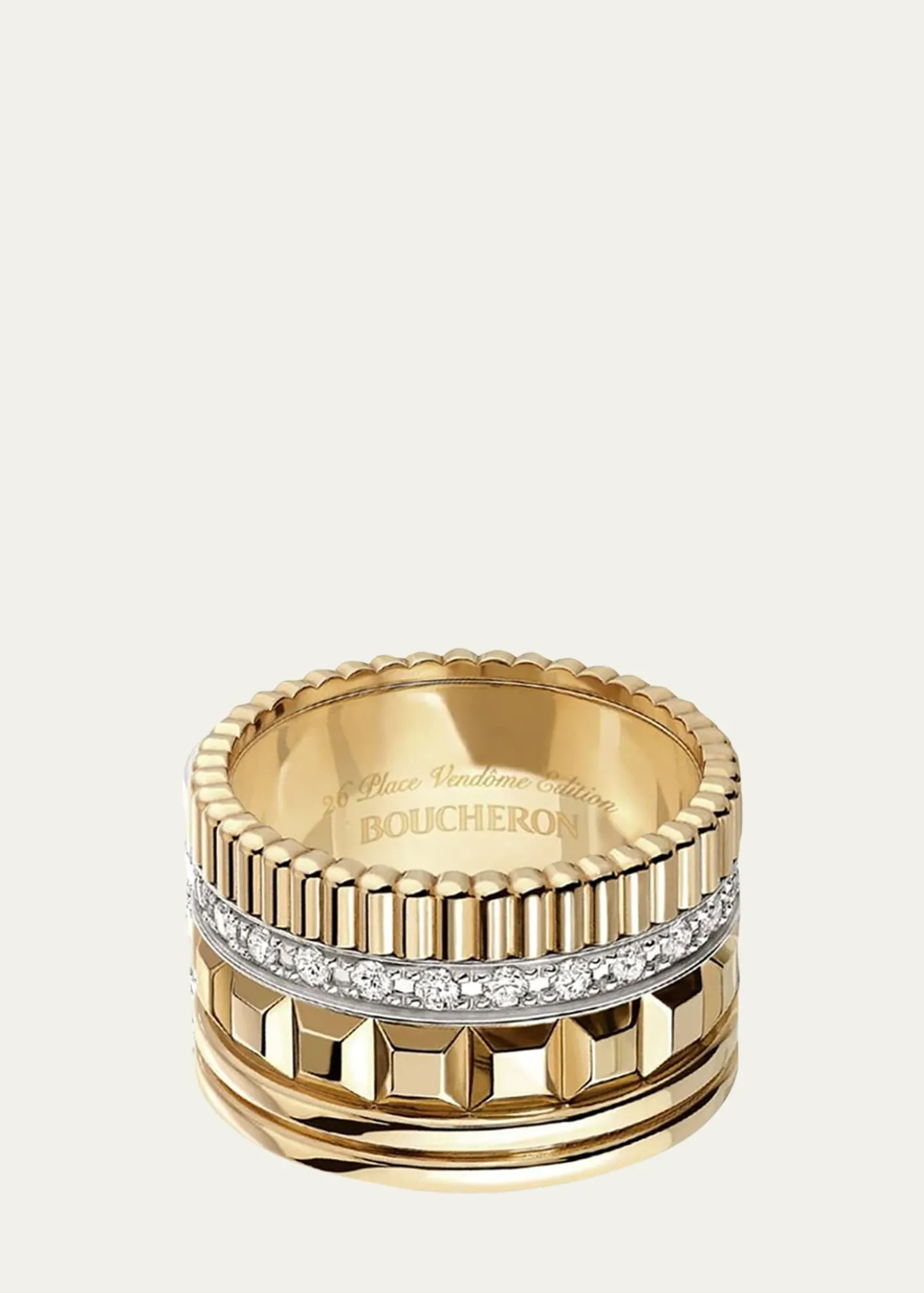 BoucheronQuatre Radiant Ring with Diamonds