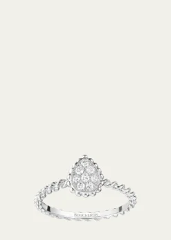 BoucheronSerpent Boheme Extra Small Motif Diamond Ring