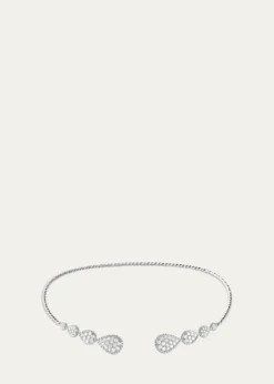 BoucheronSerpent Boheme 18K White Gold Diamond Choker Necklace