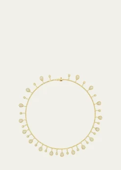BoucheronSerpent Boheme 18K Yellow Gold 35 Motif Diamond Necklace