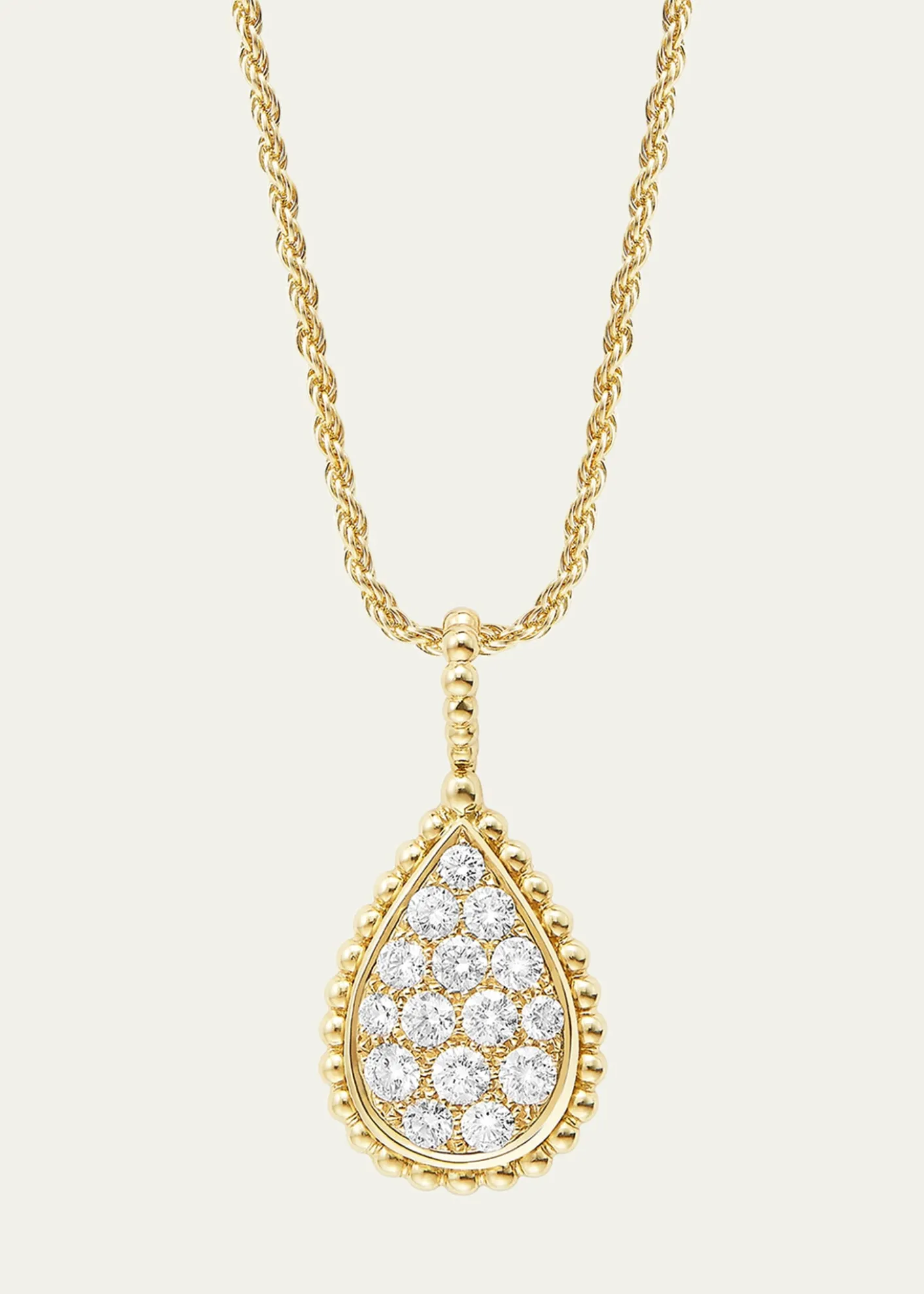 BoucheronSerpent Boheme Medium Motif Diamond Pendant Necklace