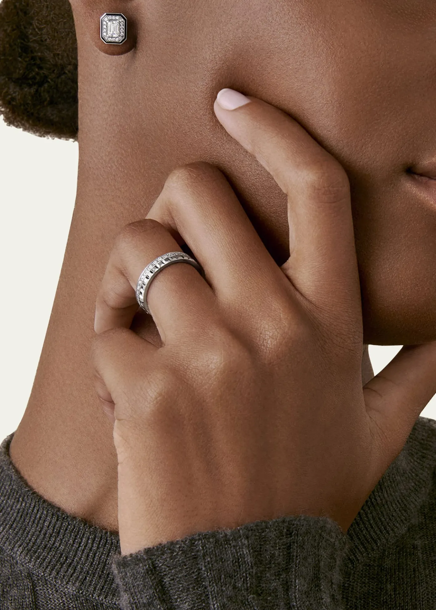 BoucheronWhite Gold Quatre Diamond Ring