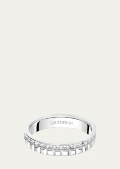 BoucheronWhite Gold Quatre Diamond Ring