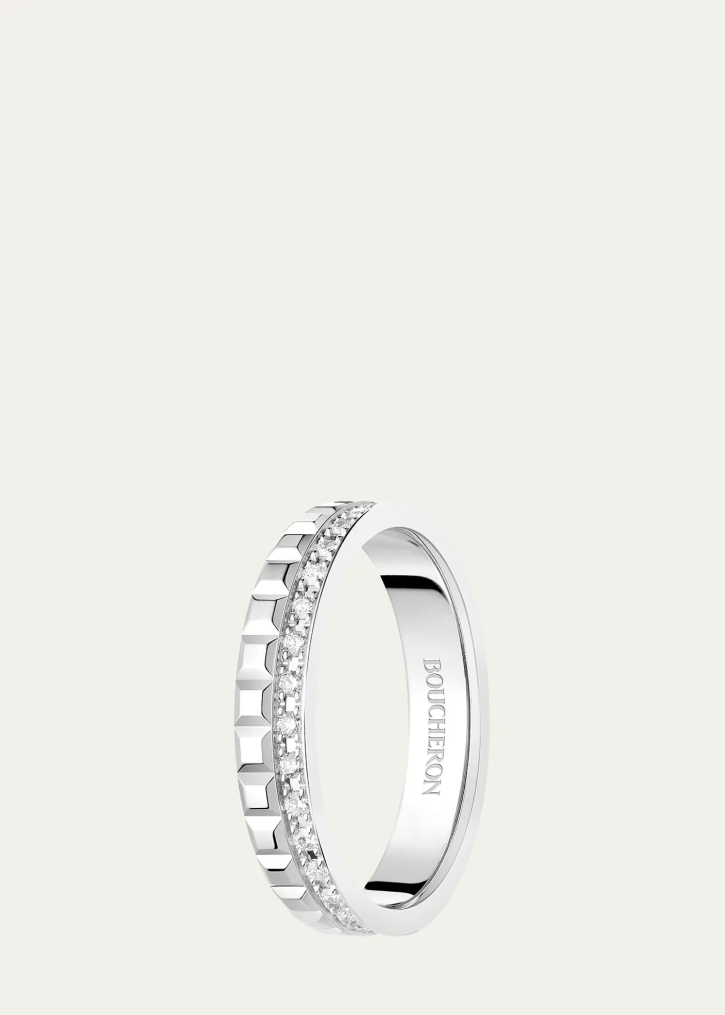 BoucheronWhite Gold Quatre Diamond Ring