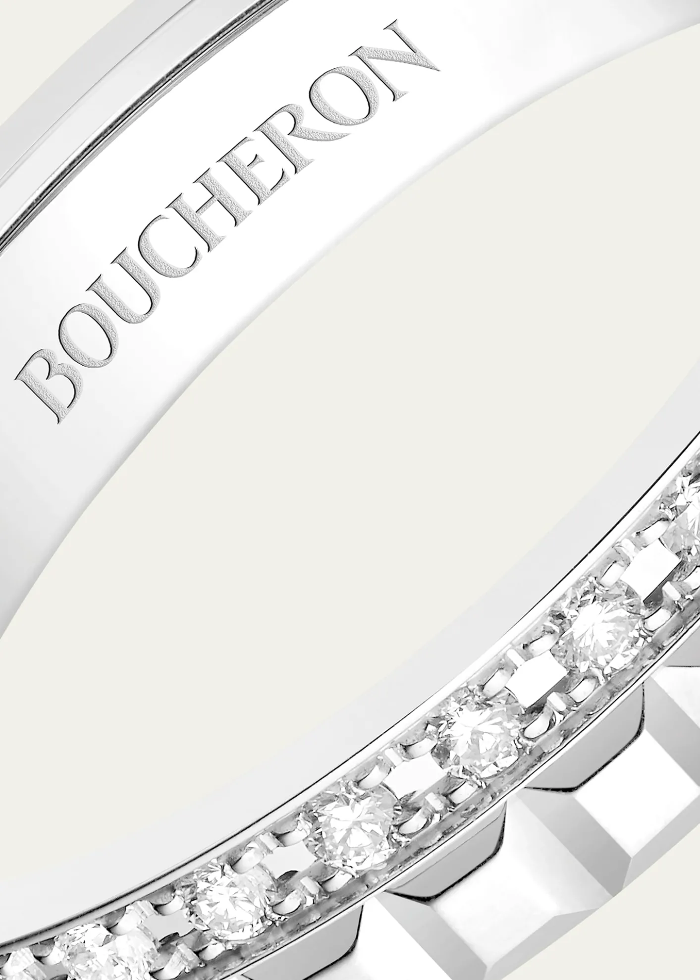 BoucheronWhite Gold Quatre Diamond Ring