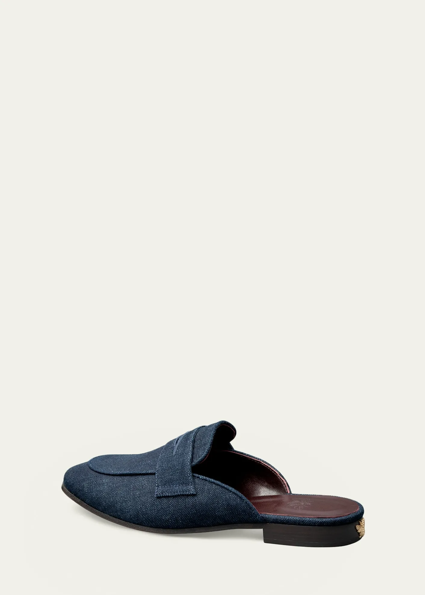 BougeotteDenim Loafer Mules