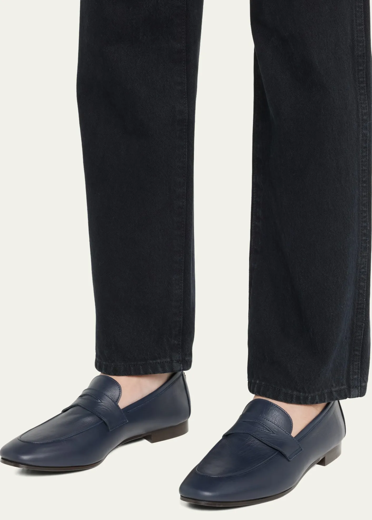 BougeotteFlaneur Calfskin Penny Loafers