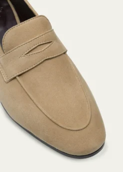 BougeotteFlaneur Suede Penny Loafers