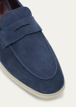 BougeotteSporty Suede Penny Loafers