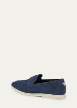 BougeotteSporty Suede Penny Loafers