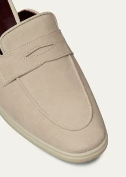 BougeotteSuede Loafer Mules