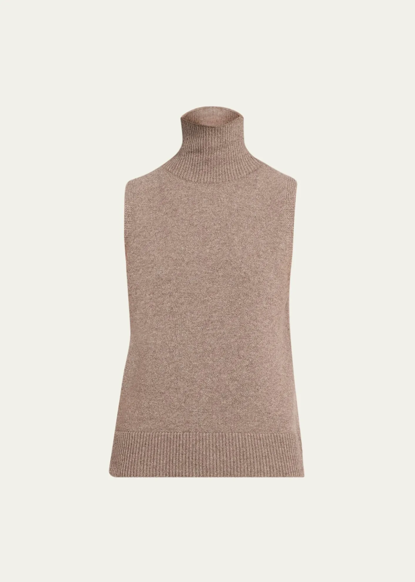 Brandon MaxwellBruno Turtleneck Sleeveless Sweater