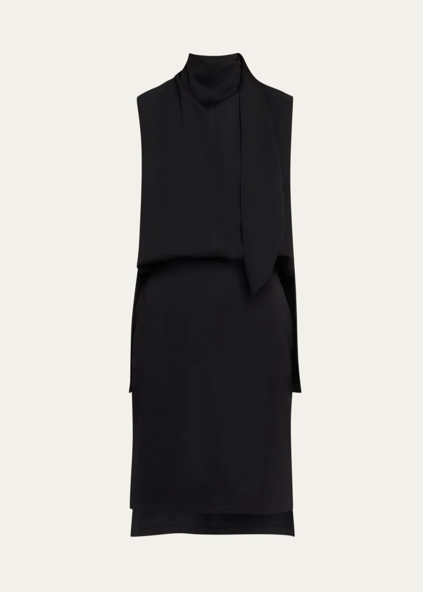 Brandon MaxwellNoa Sleeveless Blouson Dress